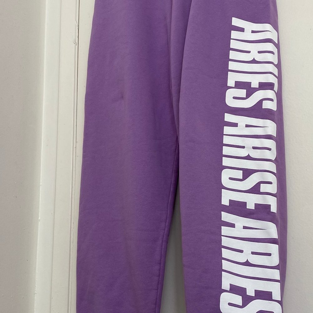 Aries Arise amethyst sweatpants (never worn, brand new) - size Large